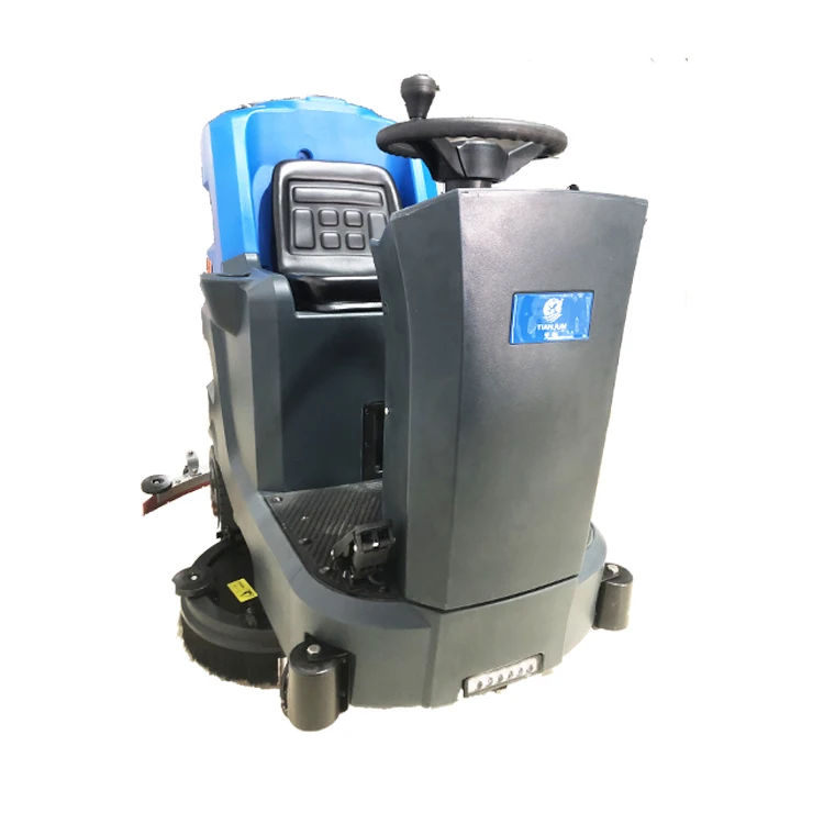 CleanHorse XP860G Rider Szczotka do podłóg Gimnastyczna Maszyna do czyszczenia podłóg magazynowych zasilana bateryjnie