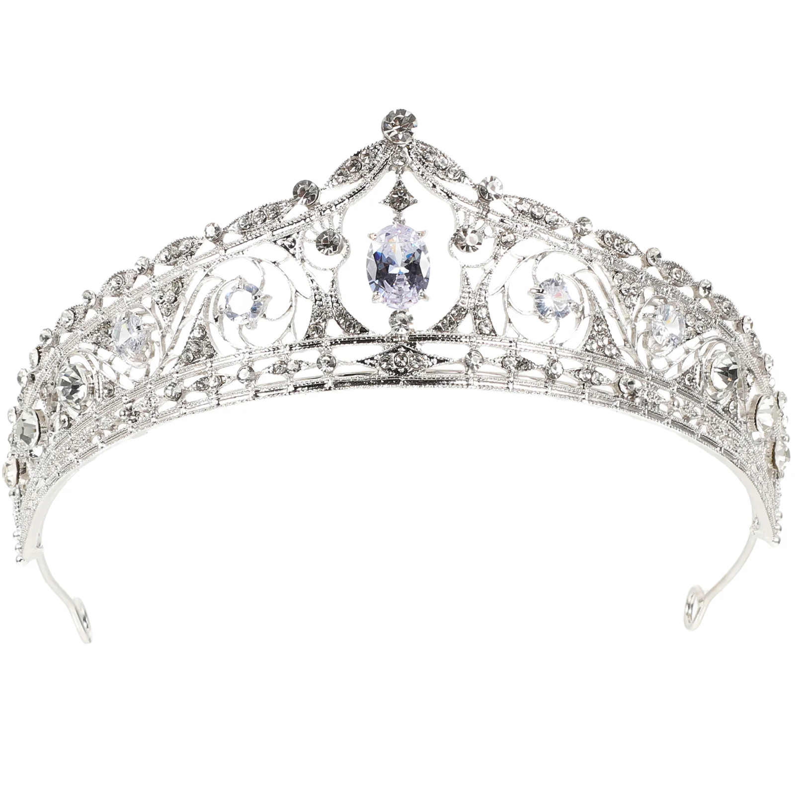 

Bachelorette Gifts for Bridesmaids Wedding Tiaras Zinc Alloy Women and Crowns Miss Bridal Hair Accessories