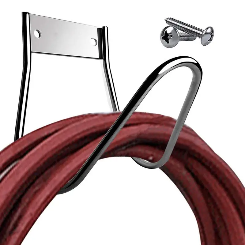 Garden  Holder Wall Mounted Stainless Steel  Pipe Hanger Heavy Duty  Storage Rack For  Organizer