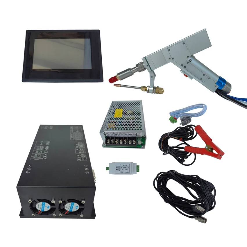 1500W Fiber Laser Hand Held Welding head & System Solution For Fiber Laser Welding Machine Metal Welding