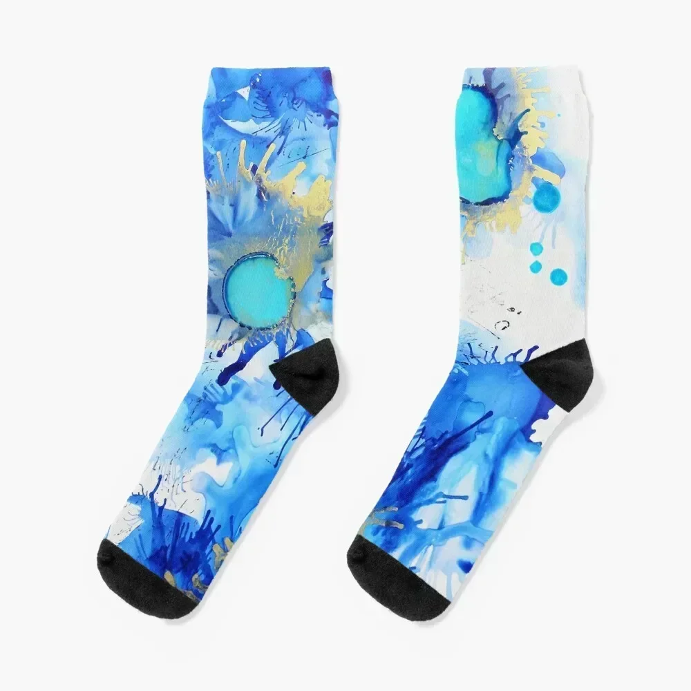 

Be brave (happy art) Socks winter kawaii Run football Socks For Girls Men's