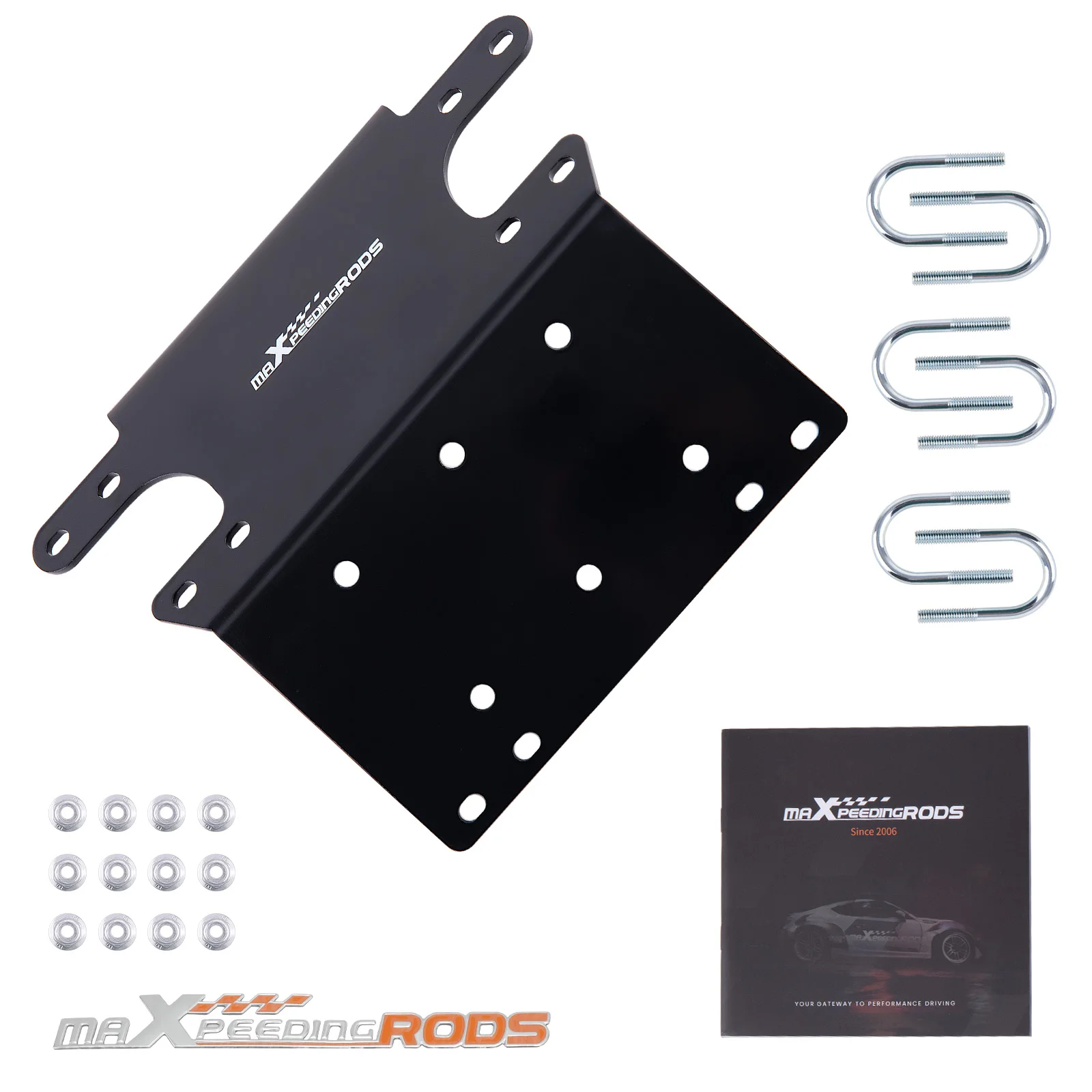 

Winch Mounting Bracket Plate Accessories for Honda TRX450FE Foreman ES 1998-2004 4 7/8" (124mm),