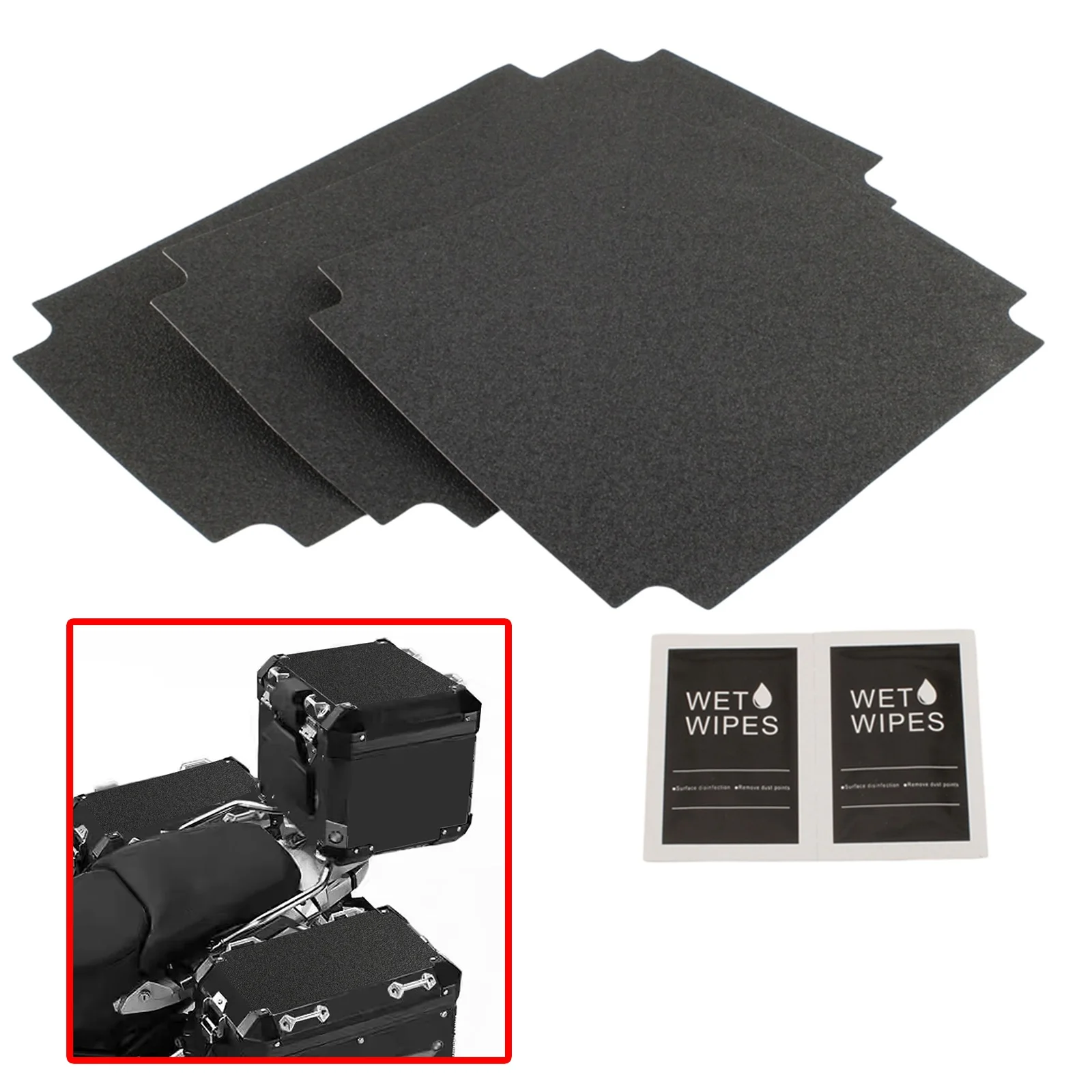For BMW R1200GS 2013-2018 Luggage Side Box Top Non-slip Cover Pad