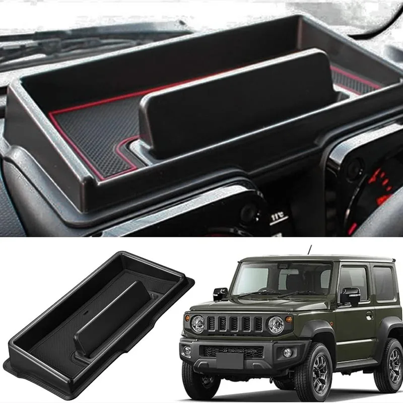 Car Accessories Central Control Instrumentbox Instrument Panel Storage Manager Suitable For Suzuki Jimny JB64 JB74 2019-2021.