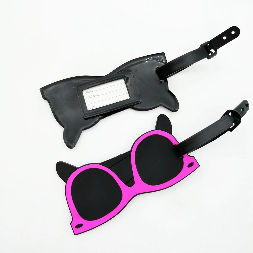 علامات تعليق الأمتعة على عيون الشاطئ للرجال والنساء ، علامات الهوية الإبداعية ، الوقاية من فقدان المطار ، أساسية ، جديدة ، 2 way