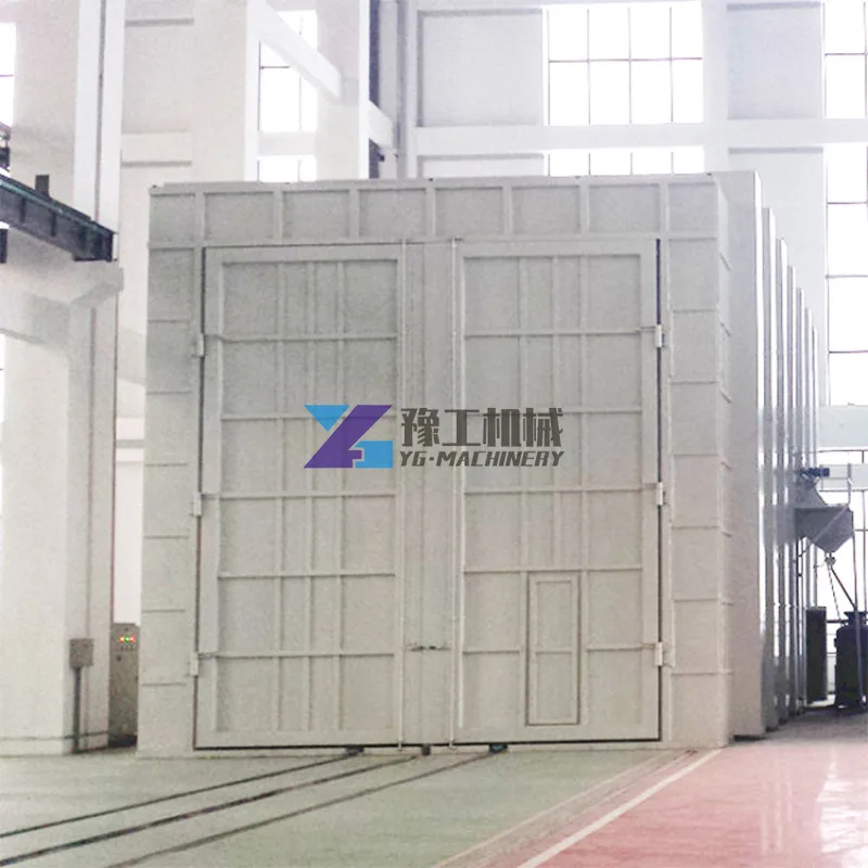 Sand Blasting Room Sandblasting Booths for Sale Metal Customized Steel Power Coil Support Casting Material Electric Clean Origin