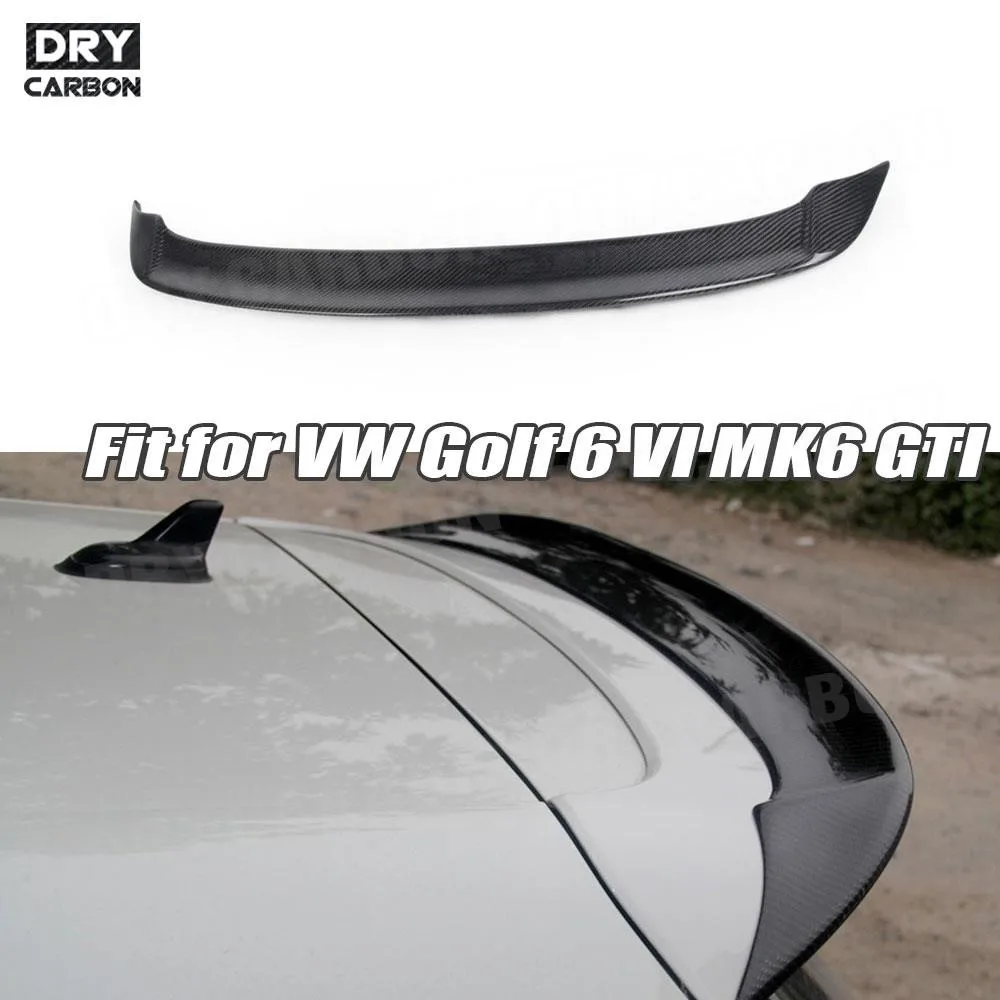 

Карбоновый задний спойлер на крышу для Volkswagen VW Golf 6 VI MK6 GTI R20 FRP, стиль R, 2010-2013 гг.