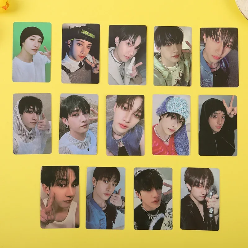 KPOP Stary ATE LOMO Card Felix Hyunjin Photo Cards Seungmin Han Changbin Lee Know I.N Bangchan Photo Postcard Fans Collection