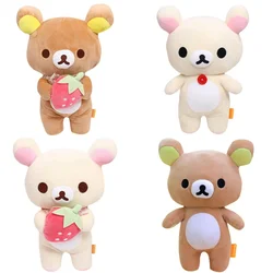 9-stylowa pluszowa lalka Rilakkuma Anime Miękki miś Zabawki Kawaii Rilakkuma Wypchany miś Pluszaki Śliczna para Niedźwiedź Prezenty świąteczne dla dzieci