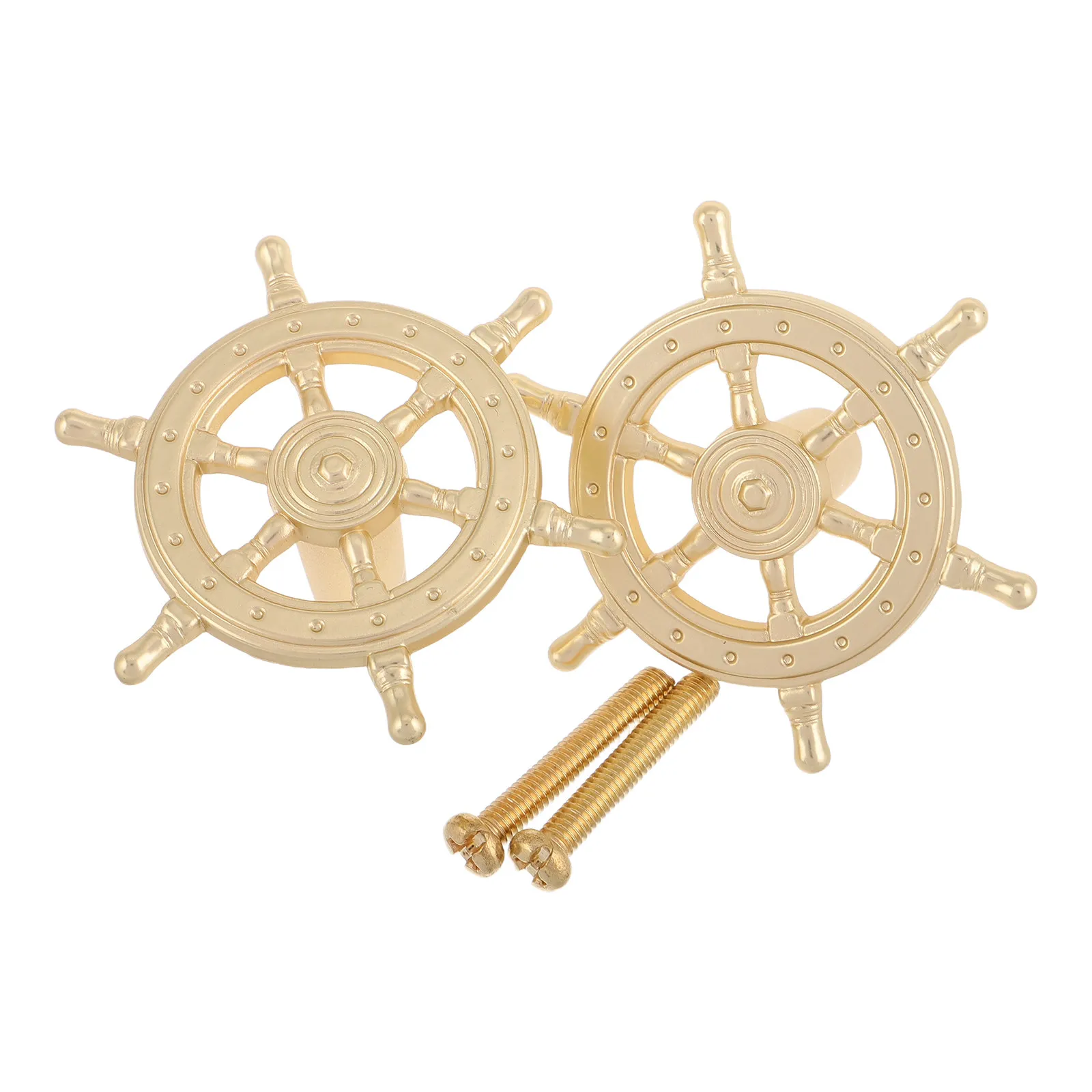 2Pcs Vintage Style Cabinet Door Handle Zinc Alloy Single Hole Drawer Pull for Modern European Home Decor Kitchen Bedroom