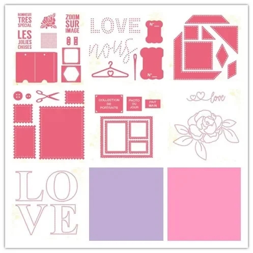 Французские прозрачные штампы и штампы для скрапбукинга/изготовления карт/Детские Рождественские забавные украшения