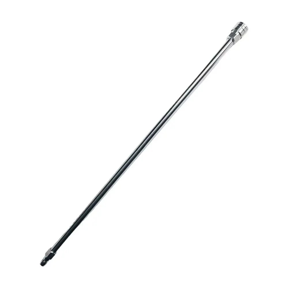 1Pcs 40cm Pressure Washer Extension Wand Stainless Steel Quick Connect Pressure Washer Spray Lance 1/4 Inch Quick Connector