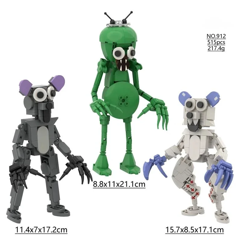 

99 Nights In The Forest Building Blocks Set Mini Figure Puzzle Toy For Kids Teens Adults Fans Halloween Spooky Table Decor Gift