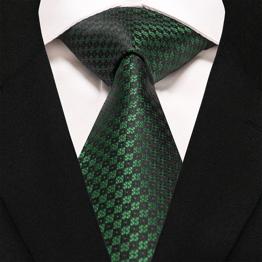 EASTEPIC 8 cm elegante gestreifte Krawatten für Herren, Herren-Accessoire, karierte Krawatte, Paisley-Krawatte, Blumenmuster, für formelle Anlässe, Hochzeitsgeschenk – Detail 9