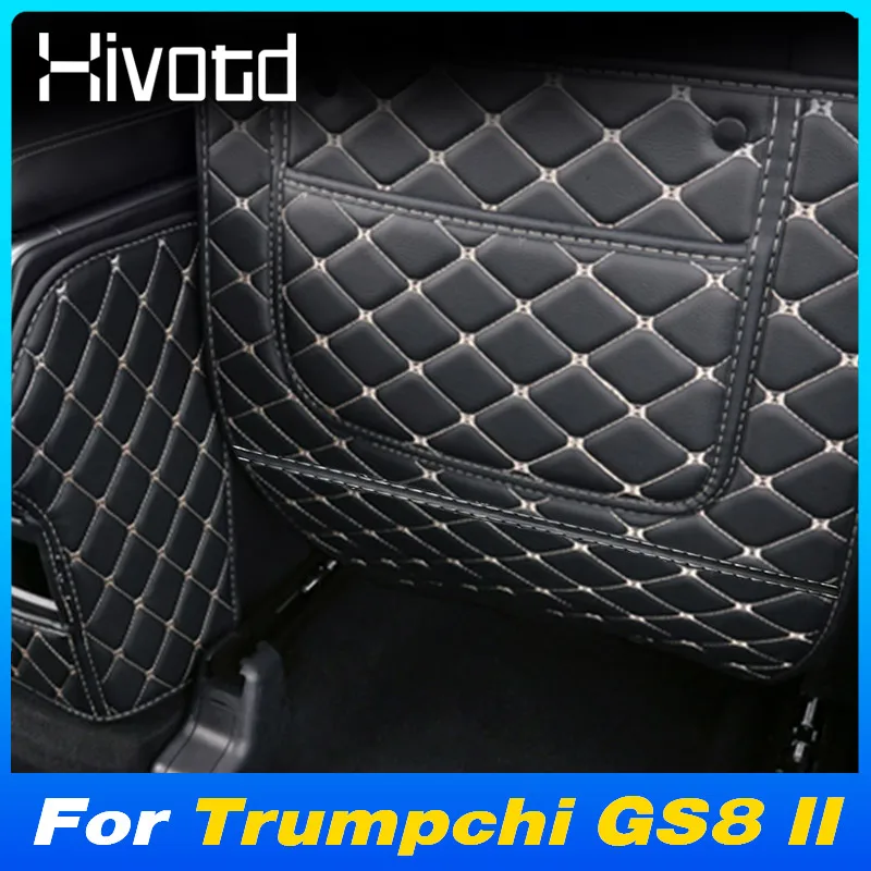 

Car Anti-Kick Pad For GAC Trumpchi GS8 II 2023 PVC Waterproof Seat Back Protective Cover Parts Interior Decorative Accessories