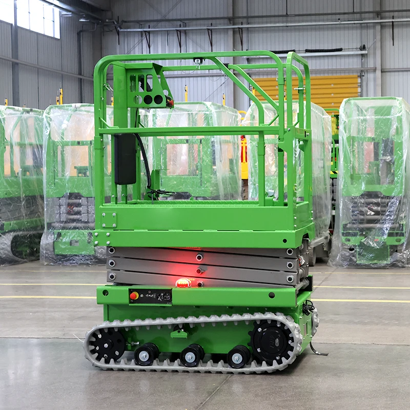 Hot New Products 320kg Small All Terrain Portable Mid Rise Mobile Self-propelled Electric Table Hydraulic Scissor Lift