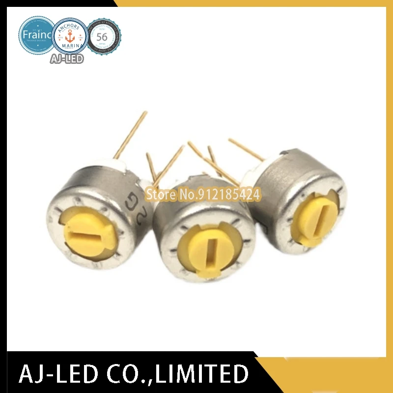 5 개/몫 RJ-6P100 10R RJ-6P101 100R RJ-6P104 100K RJ-6P200 20R RJ-6P203 20K RJ-6P204 200K RJ-6P501 500R RJ-6P502 5K RJ-6P503 50K