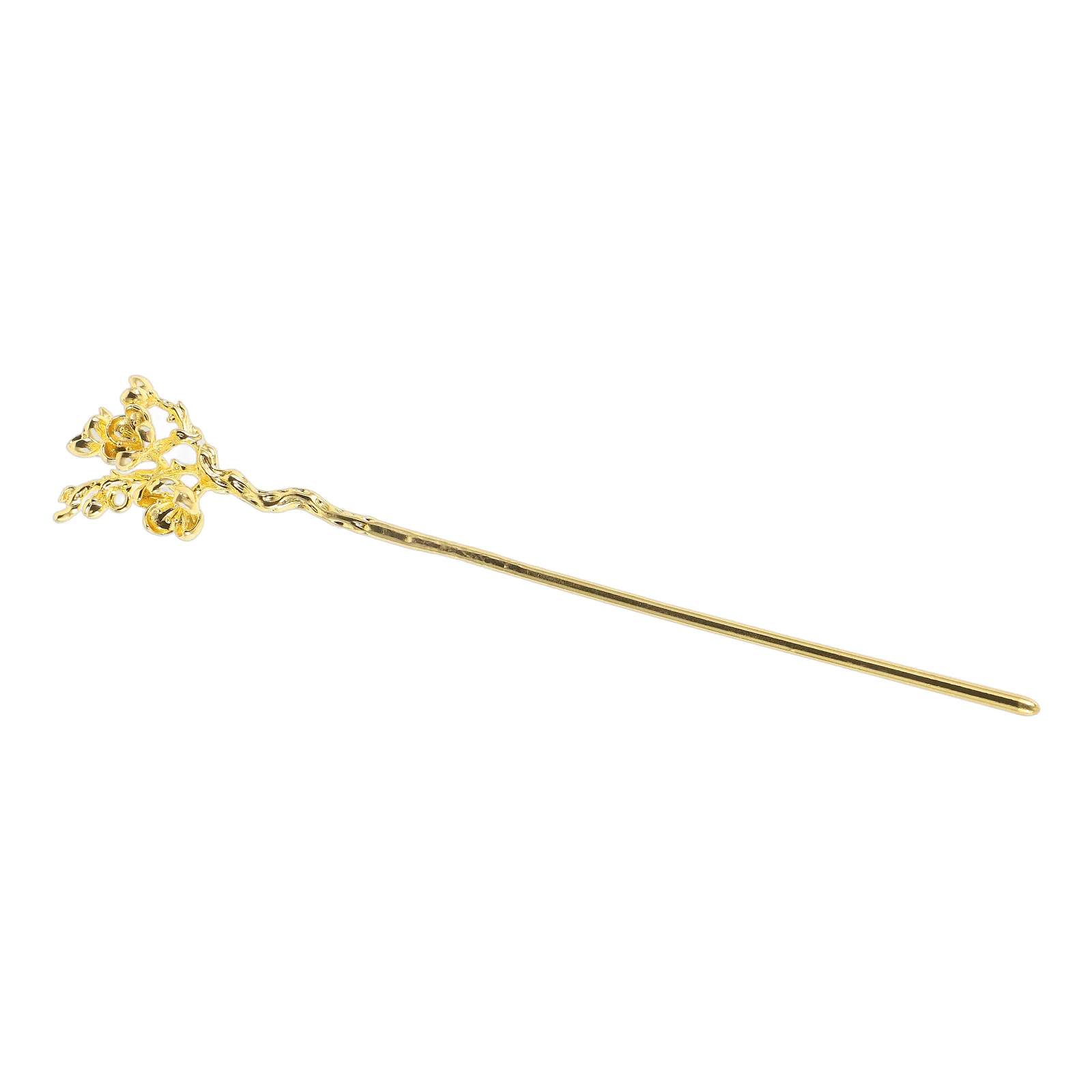 

DIY Hairpin Accessories Decorative Barrettes Copper Material Retro Headdress Women Wedding Updo Design Smooth for Party