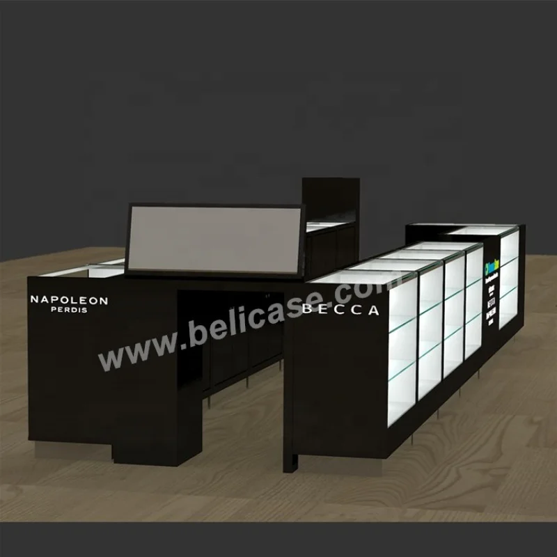 Customized. Wooden Mall Kiosk Design Glass Display Cabinet Jewelry Kiosk Design Ideas