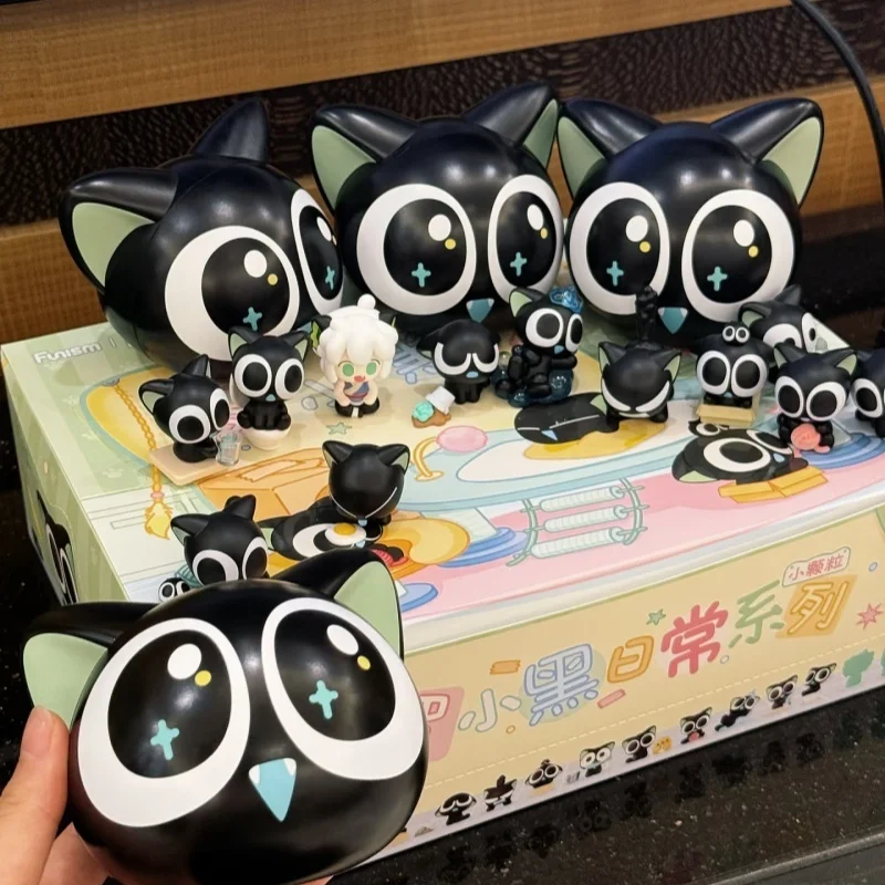 

Authentic The Legend Of Luoxiaohei Daily Life Series Blind Box Small Particle Cute Figurine Ornament Anime Doll For Cartoon Fans