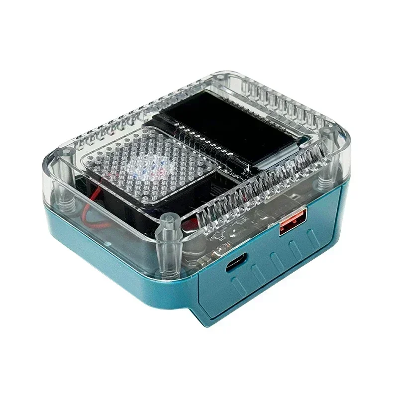 Digital Display Lithium Battery Adapter Converter For Makita For DeWalt For Milwaukee For M18 Charge