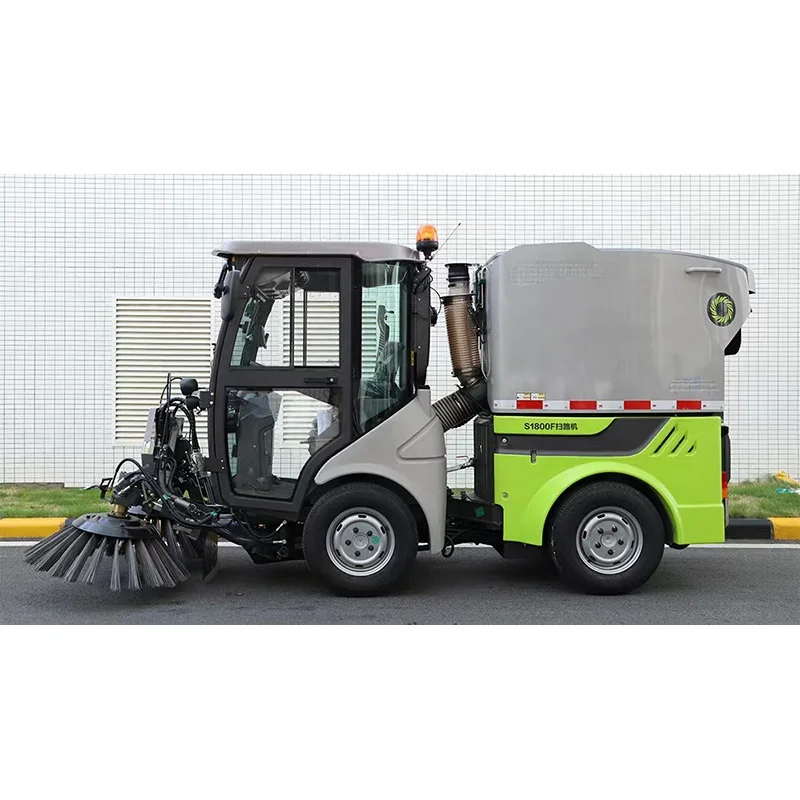 YG Customized High Quality New Street Sweeping Machine 2M 660L Diesel Road Sweeper YFSLF18B1 S1800F