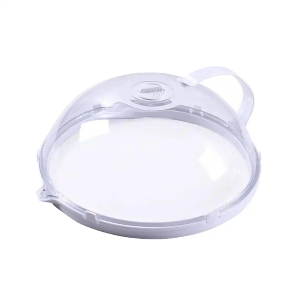 Transparent Microwave Plate Cover Guard Lid Anti-Sputtering Food Cover