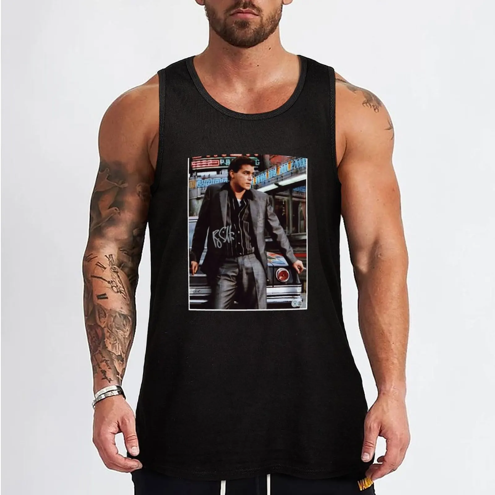 Ray Liotta Fan Art _amp_ Merch Tank Top gym clothing men gym wear men