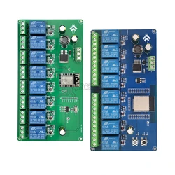 ESP8266/ ESP32 WIFI 8 Channel Relay Development Board ESP-12F / ESP32-WROOM DC5V/7-28V