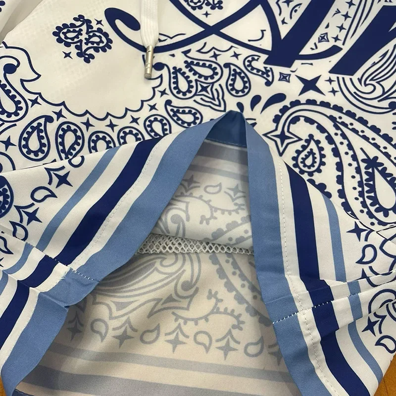 Camisa de manga curta masculina, camisa havaiana estampada, blusa social, roupa elegante, alta qualidade, kit luxuoso, verão