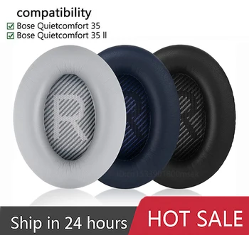 BOSE QC35 için yedek Kulak Pedleri QuietComfort qc 35 ve 35 II Kulaklıklar Bellek Köpük Kulak Yastıkları Yüksek Kaliteli kulak koruyucu