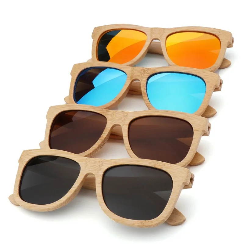 

Polarized Full frame Bamboo Sunglasses Men Wooden Sun glasses Women' Glasses