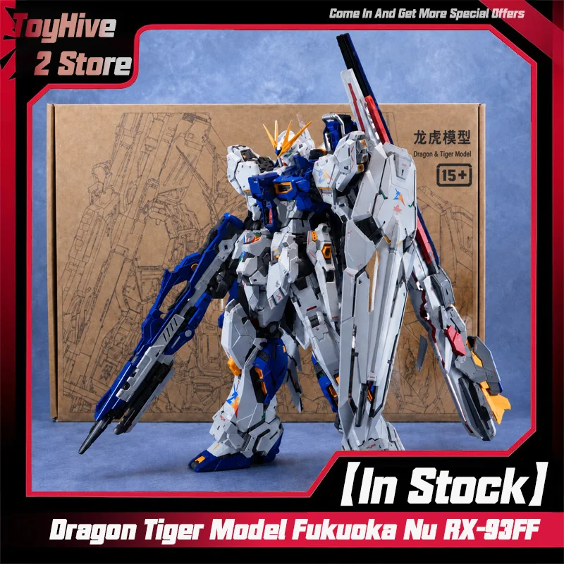 【In Stock】Dragon Tiger Model Fukuoka Nu RX-93FF 1/100 Scale GK STYLE Assembly Model Kit Anime Action Figure Collection Mecha Toy