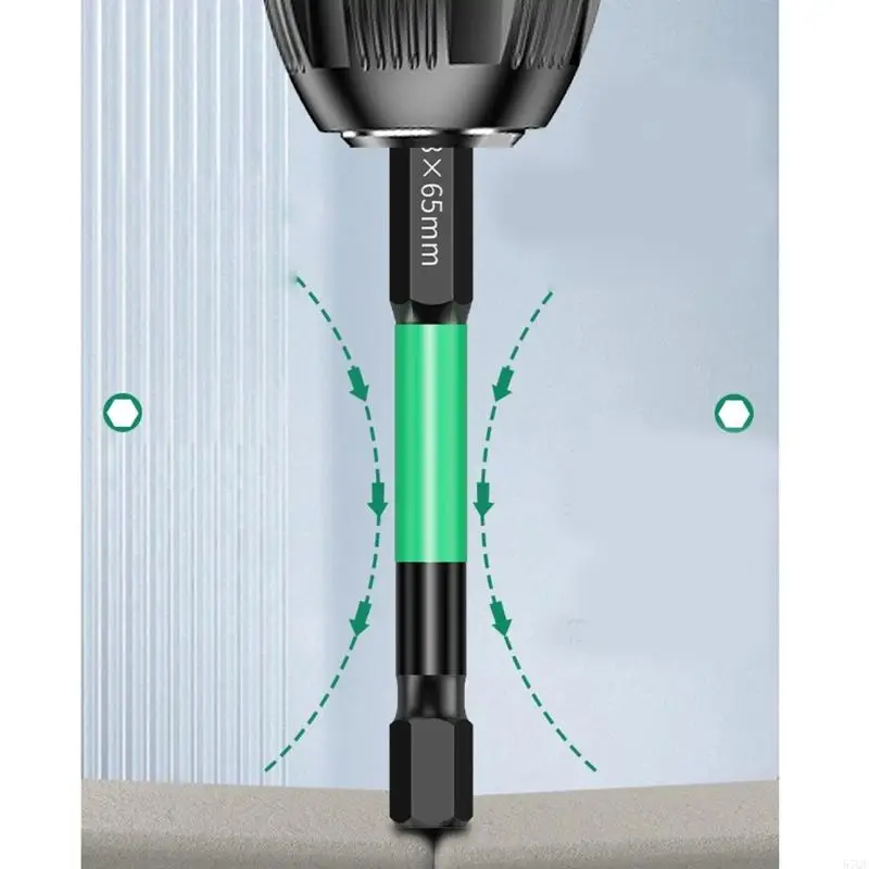 57QF bit bit chạm chống lại đầu hình lục giác Allen Wrench khoan bit 50mm/100mm thân