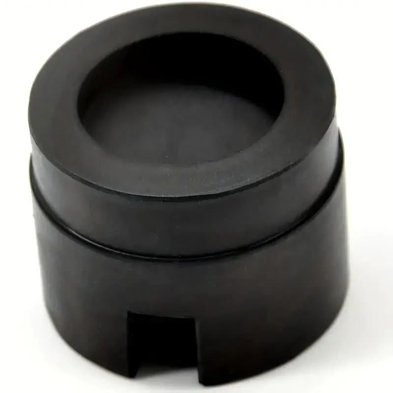 Boost Your Car\'s Safety With This 1pc Black Jack Support Rubber Pad!