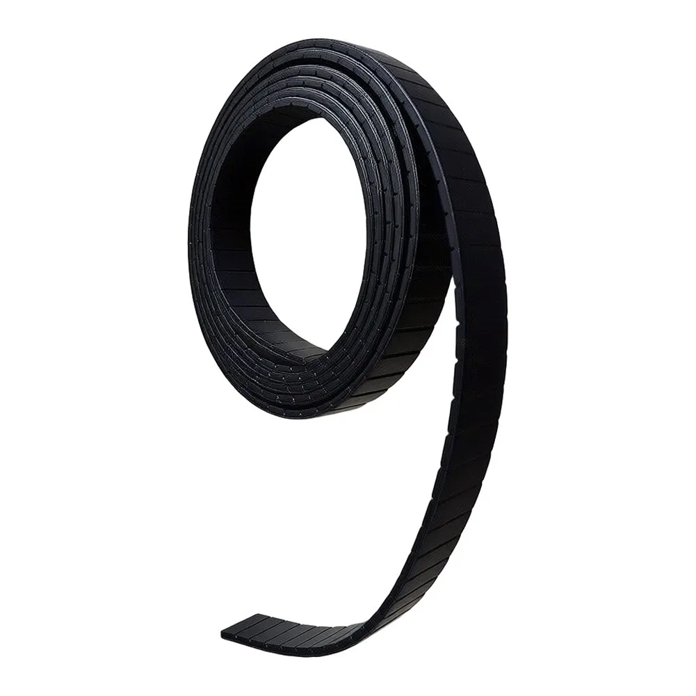 PU Flat Drive Belt with Steel Cord Core for Fitness Equipment 3mm Thickness 1 Meter Long Replacement for Linear Drive Mechanisms