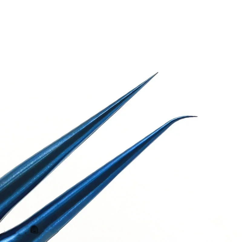 Precisie titaniumlegering pincet Antimagnetisch reparatietool voor telefoon Moederbord Elektronica Gebruik vingerafdruk FlLine-ontwerp