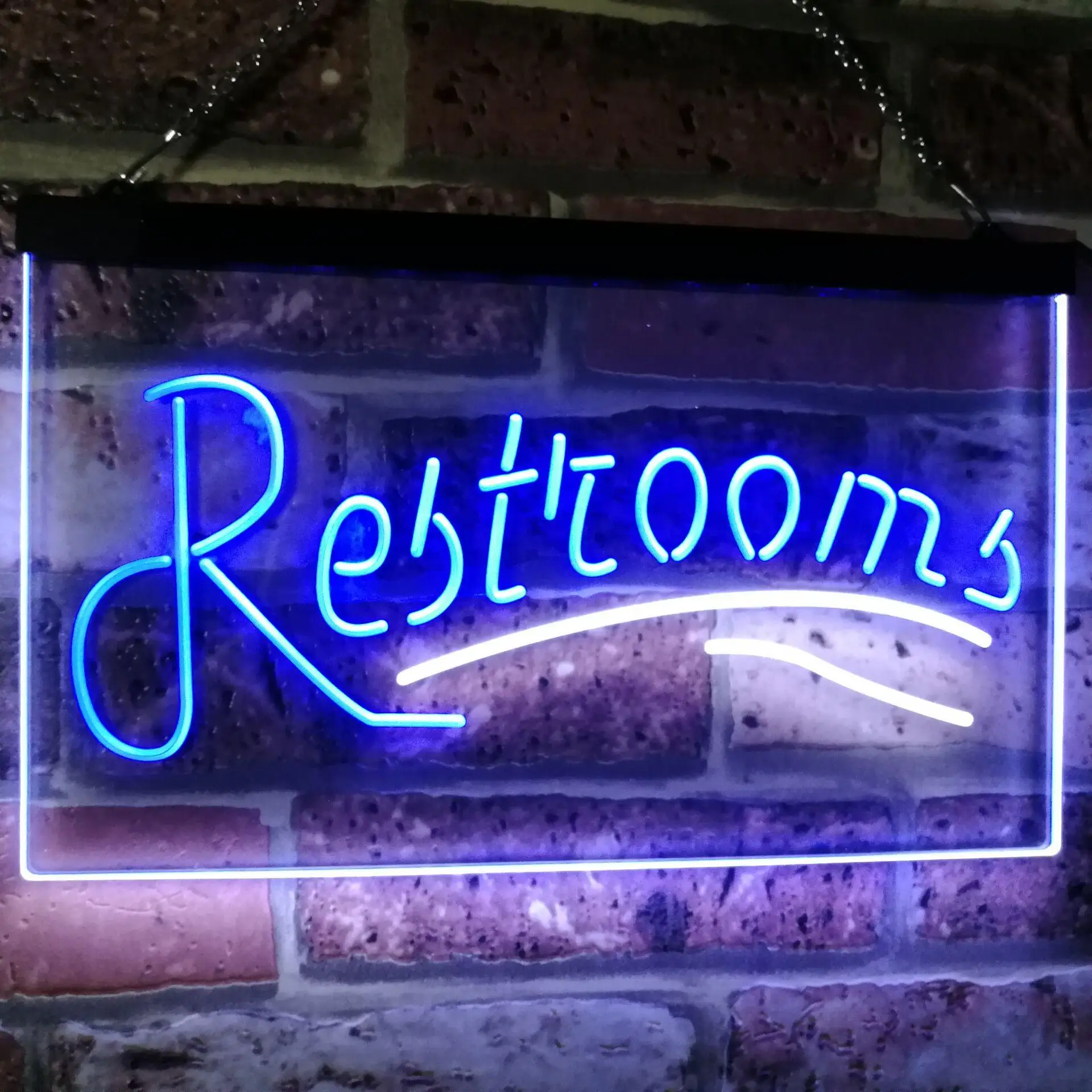 Restroom/ Toilet Dual Color Led Neon Sign st6-i3034