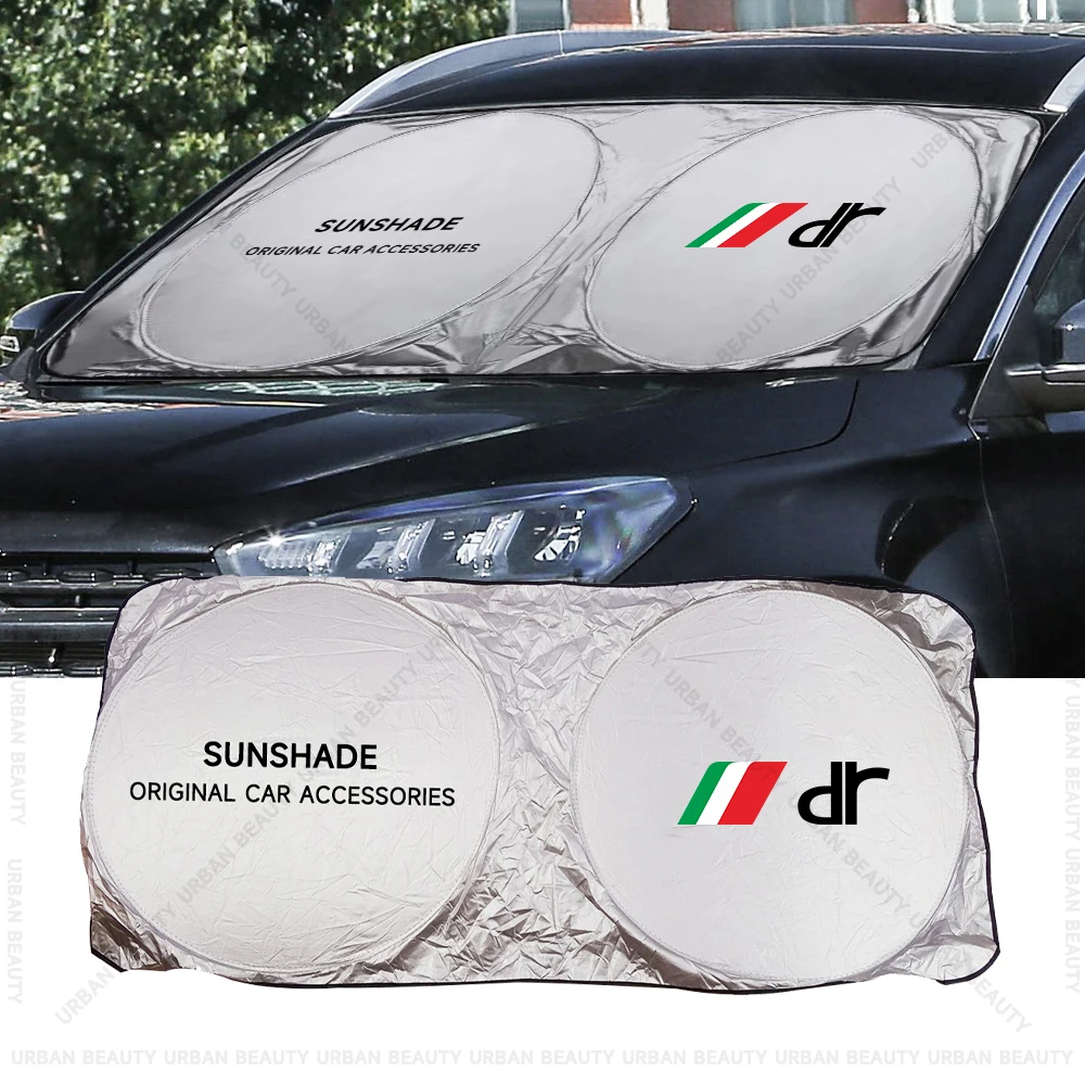 Car Sun Shade Protector Auto Front Window Sunshade Covers For DR Motors 1.0 EV 3.0 4.0 5.0 6.0 7.0 PK8 F35 CityCross Zero DR6