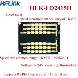 Hi-Link HLK-LD2415H KIT 24G Millimeter Wave Vehicle Speed Feedback Radar Module LD2415H Remote Speed Sensor Serial Communication