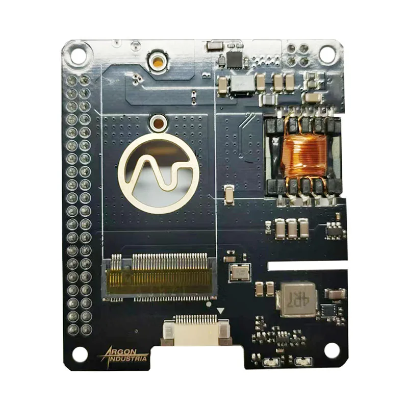 Raspberry Pi 5 POE HAT 5V 5A وحدة إمداد الطاقة Argon PCIE M.2 NVMe لوح تمديد القرص الصلب