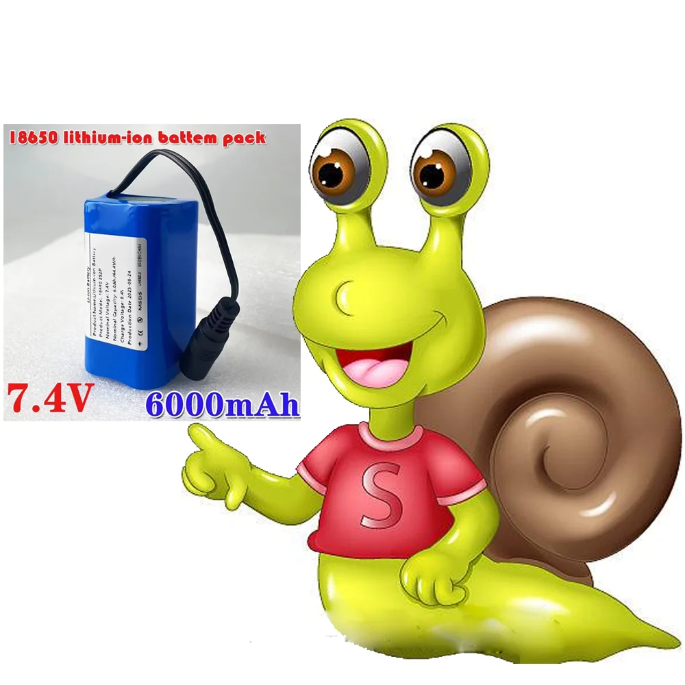 2S2P Original Li-ion Battery 7.4V 6000MAH for T188 2011-5 T888 V007 H18 C18 COLLECTION TO CONTROL BATTERY FRANCE RC