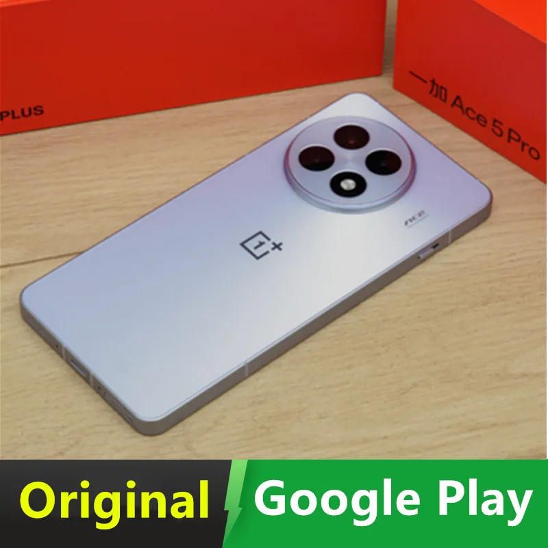 Oneplus Ace 5 pro Original Mobile Phone 6.78' AMOLED 120HZ 100W Charge 6100mAh 50.0MP Camera Android 15.0 OTA Snapdragon 8 Elite