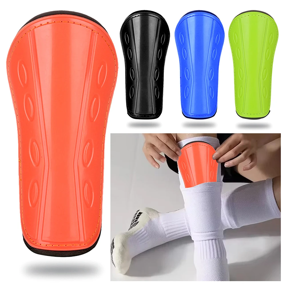 Lightweight Football Shin Holder Shin Pads Strapless Breathable Pads Soccer Shin Pads Sportswear Protective Shin Guard Sleeves