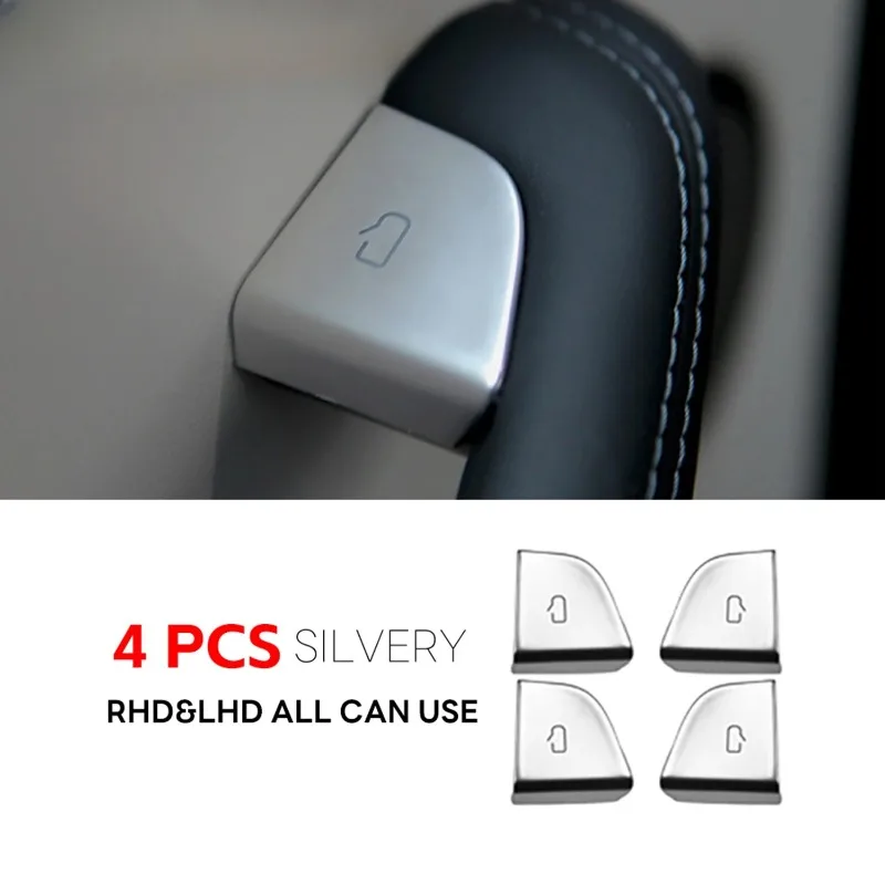For Tesla New Model Y Launch Juniper 2025 and New Model 3 Highland 2024 Door Lock Switch Open Button Cover Protector 썸네일 2