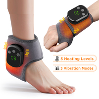 Electric Wrist Brace with Adjustable Hot Compress Vibration Massage Ankle Guard Band Carpal Tunnel Hand Foot Protection Tool