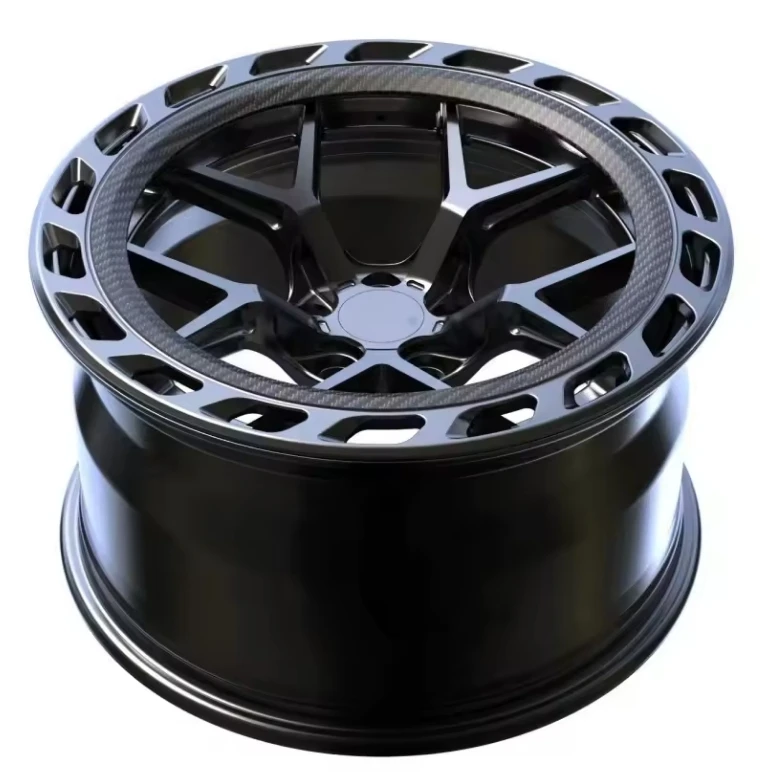 

SYAC Carbon Fibre Aluminum Alloy Forged Custom Two Piece Wheels 18 19 20 21 22Inch 5x120 5x114.3 5x120 Passenger Car Wheels