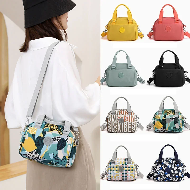 New Small Women Shoulder Bag High Quality Soft Female Messenger Bag Ladies Nylon Portable Phone CrossBody Bag Tote Handbag