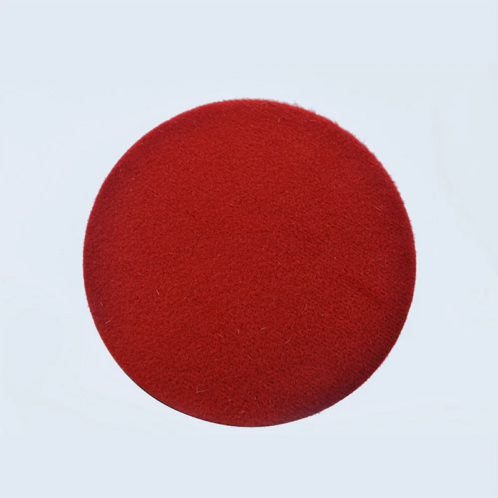 Efficient Wool Polishing Wheel Felt Buffing Accessory For Rotary Tools Hook And Loop Attachment Car Detailing