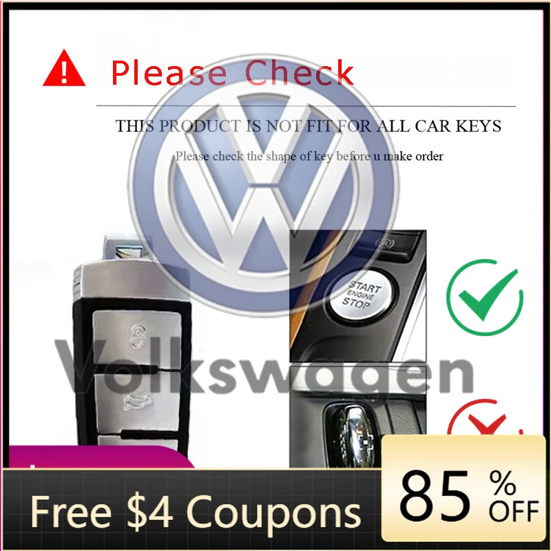 

Наклейка на автомобиль 2026: Горячая новинка! Стильные накладки для VW Volkswagen Jetta MK5 Golf, чехол-держатель для ключей автомобиля, корпус для Volkswagen VW CC Passat